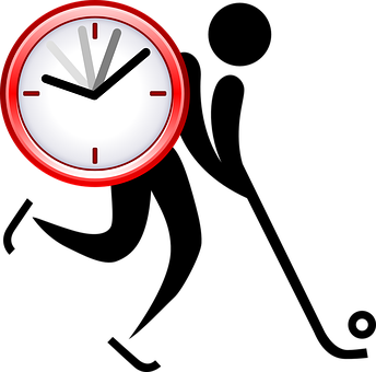 Red Wall Clock Icon PNG