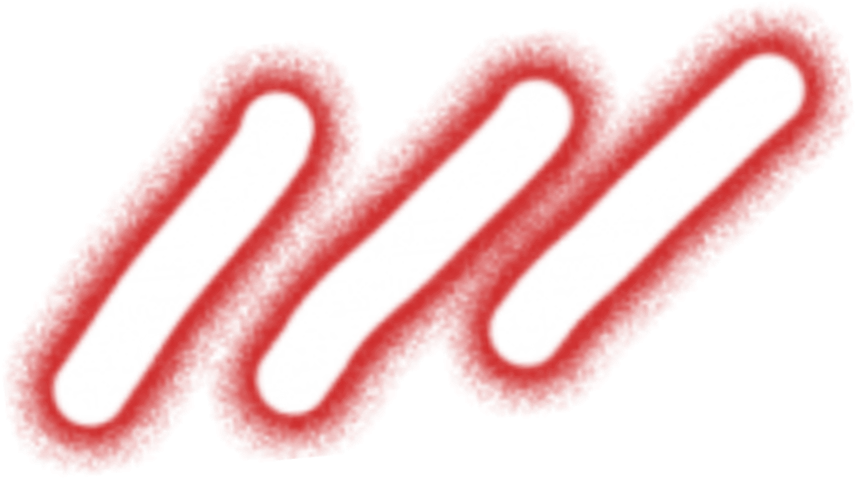 Red Wavy Line Graphic PNG