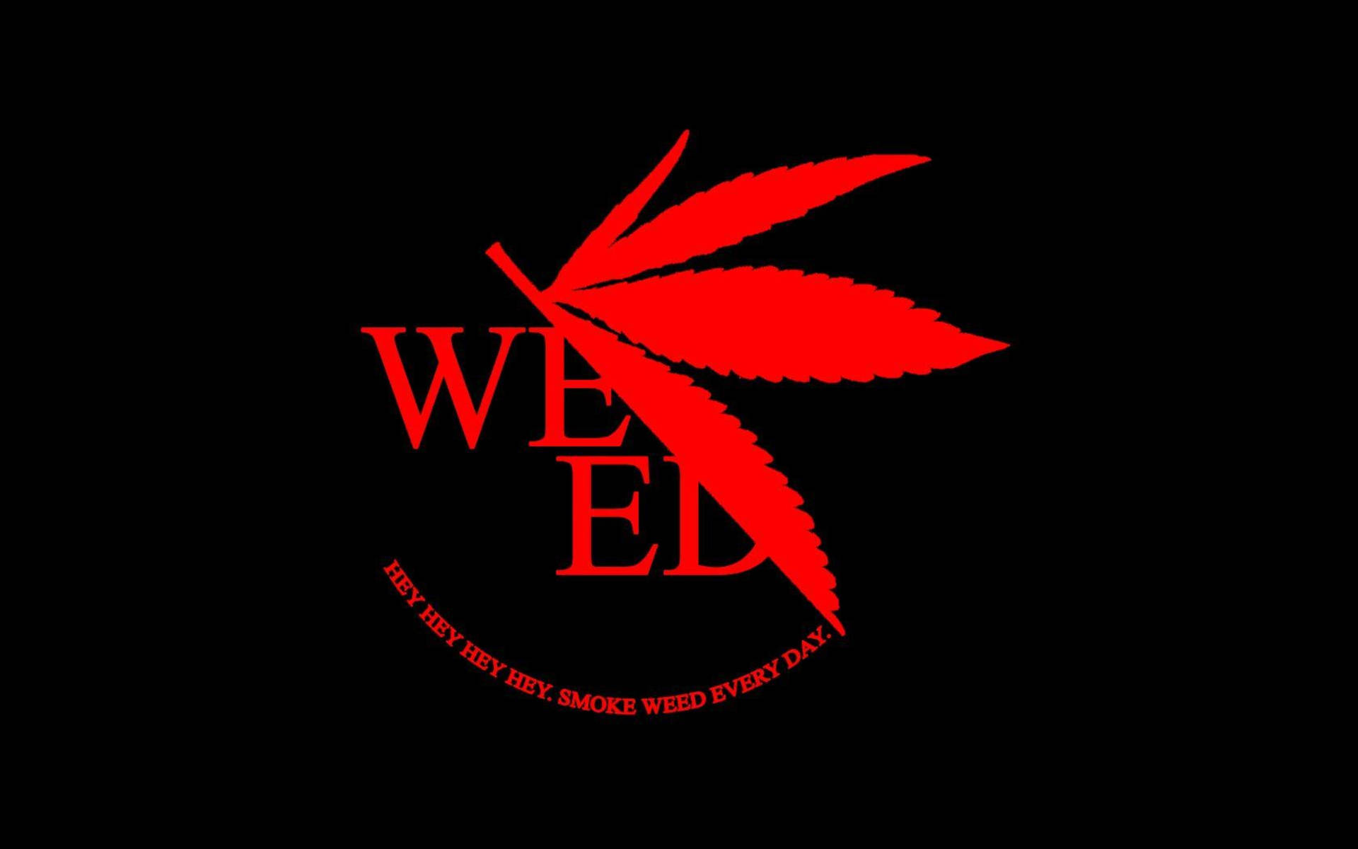 Get Ready To Blaze With This Bountiful Red Weed Wallpaper