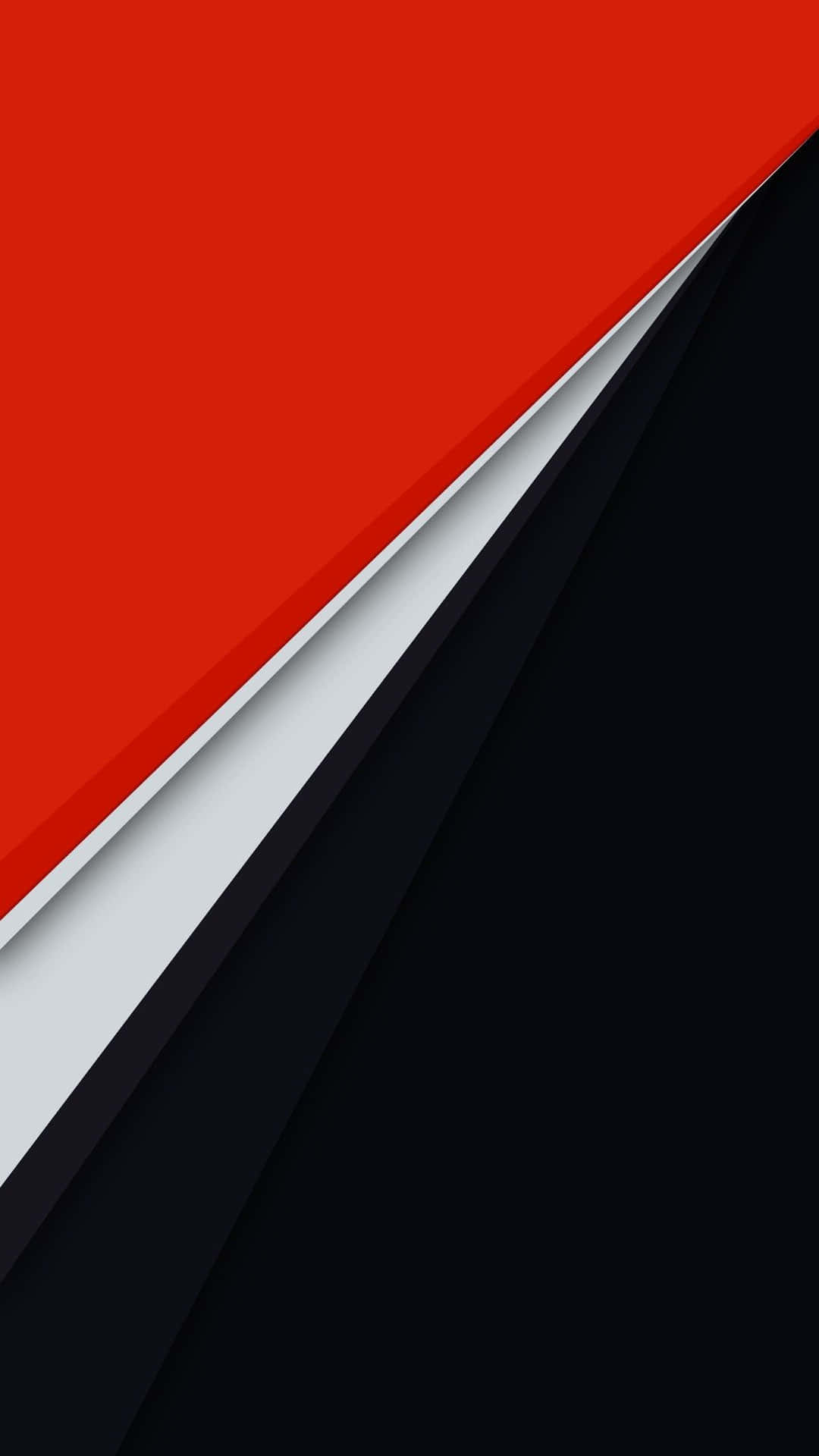 A Red, Black And White Background With A Triangle Wallpaper