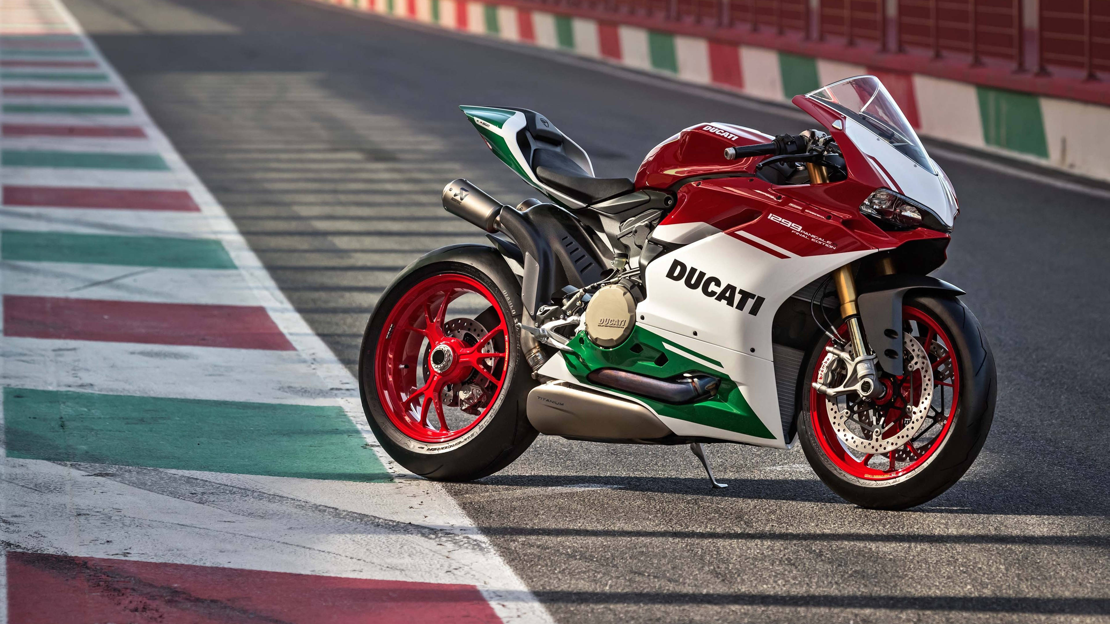 Red White Green Ducati 1920x1080 Motorcycle Wallpaper