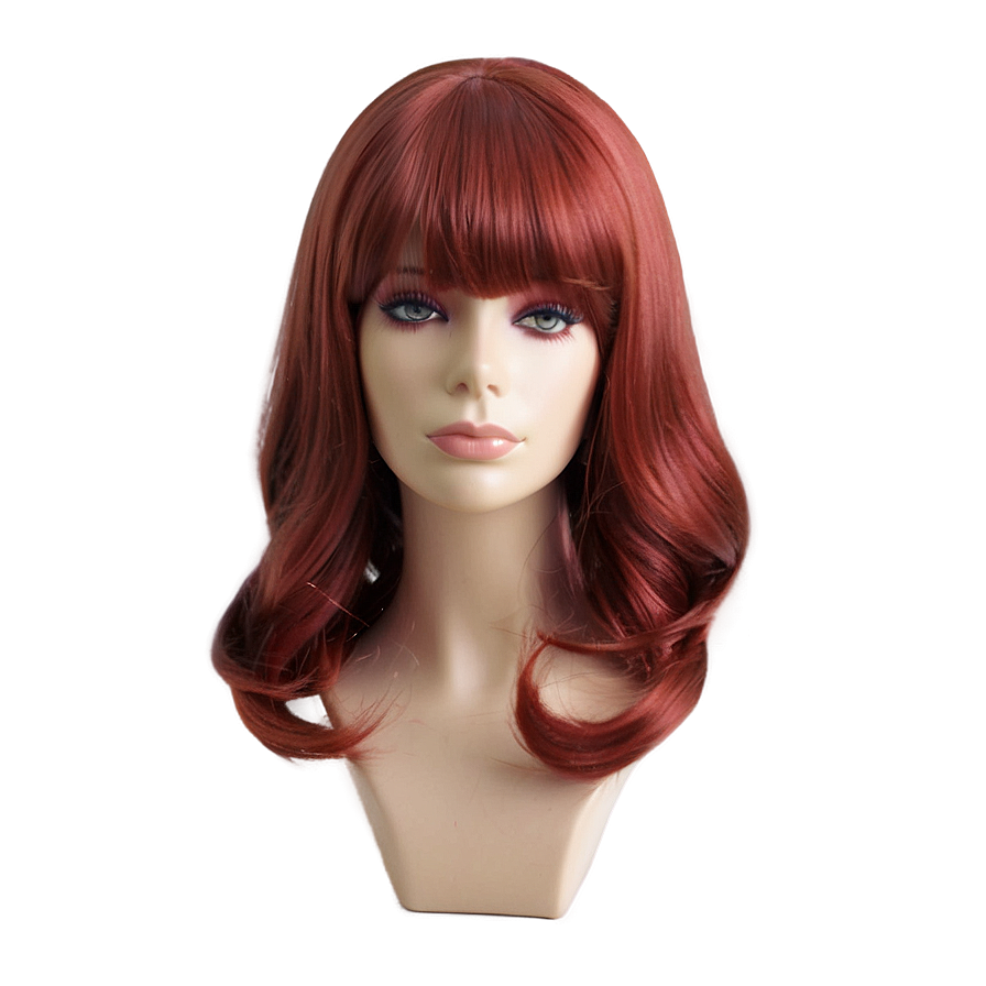 Red Wig Png Dvy68 PNG