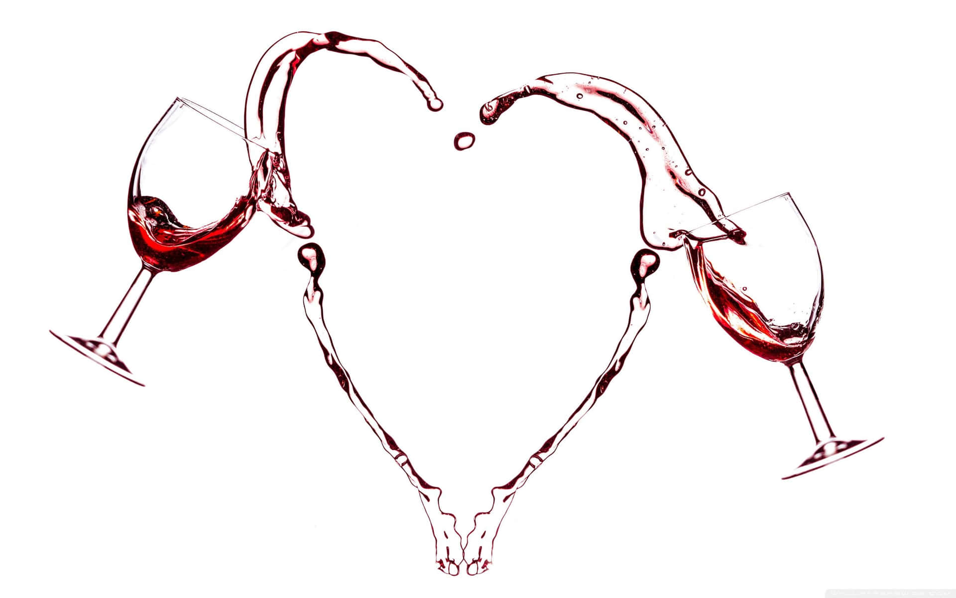 Elegantecopa De Vino Tinto Lleno De Vino Fino. Fondo de pantalla