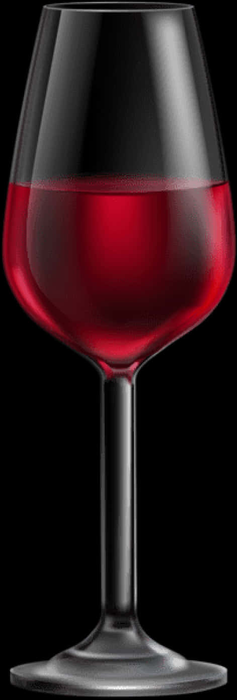Red Wine Glass Elegant Transparent PNG