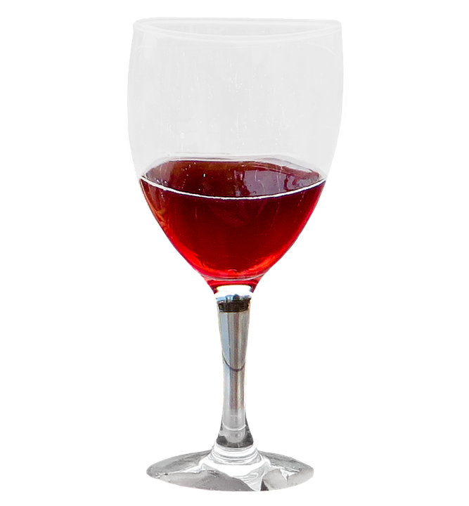 Red Wine Glass Transparent Background PNG