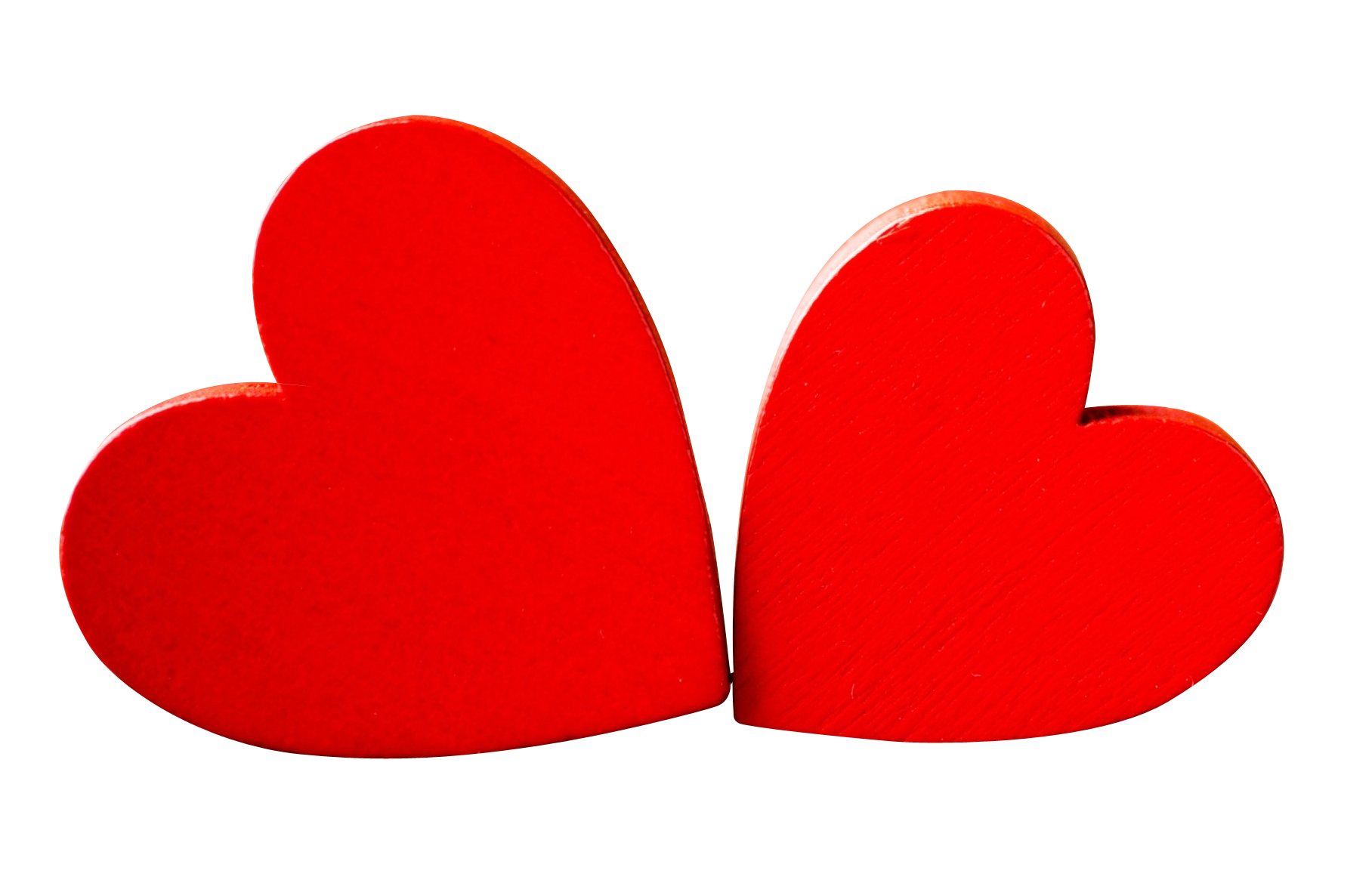 Download Red Wooden Hearts | Wallpapers.com