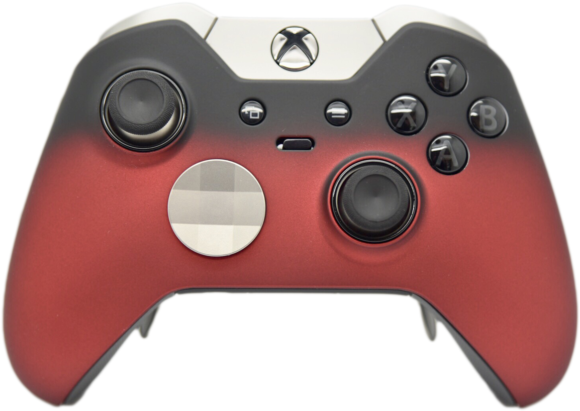 Red Xbox One Controller Image SVG