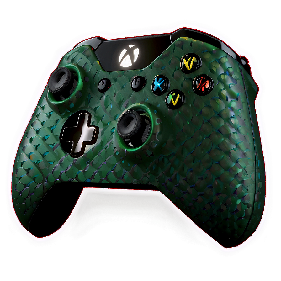 Red Xbox One Controller Png Med75 PNG