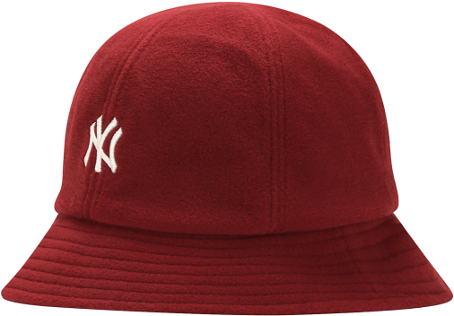 Red Yankees Bucket Hat PNG