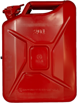Red20 L Metal Jerry Can PNG