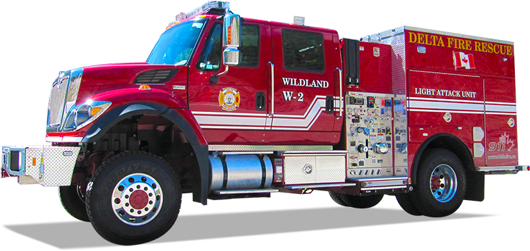 Red_ Wildland_ Fire_ Rescue_ Truck PNG