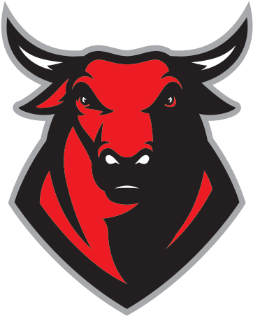 Redand Black Bull Logo PNG