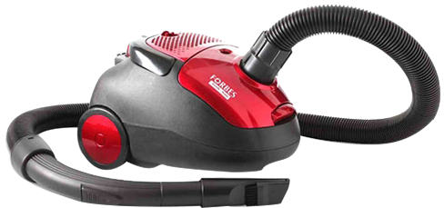 Redand Black Canister Vacuum Cleaner PNG