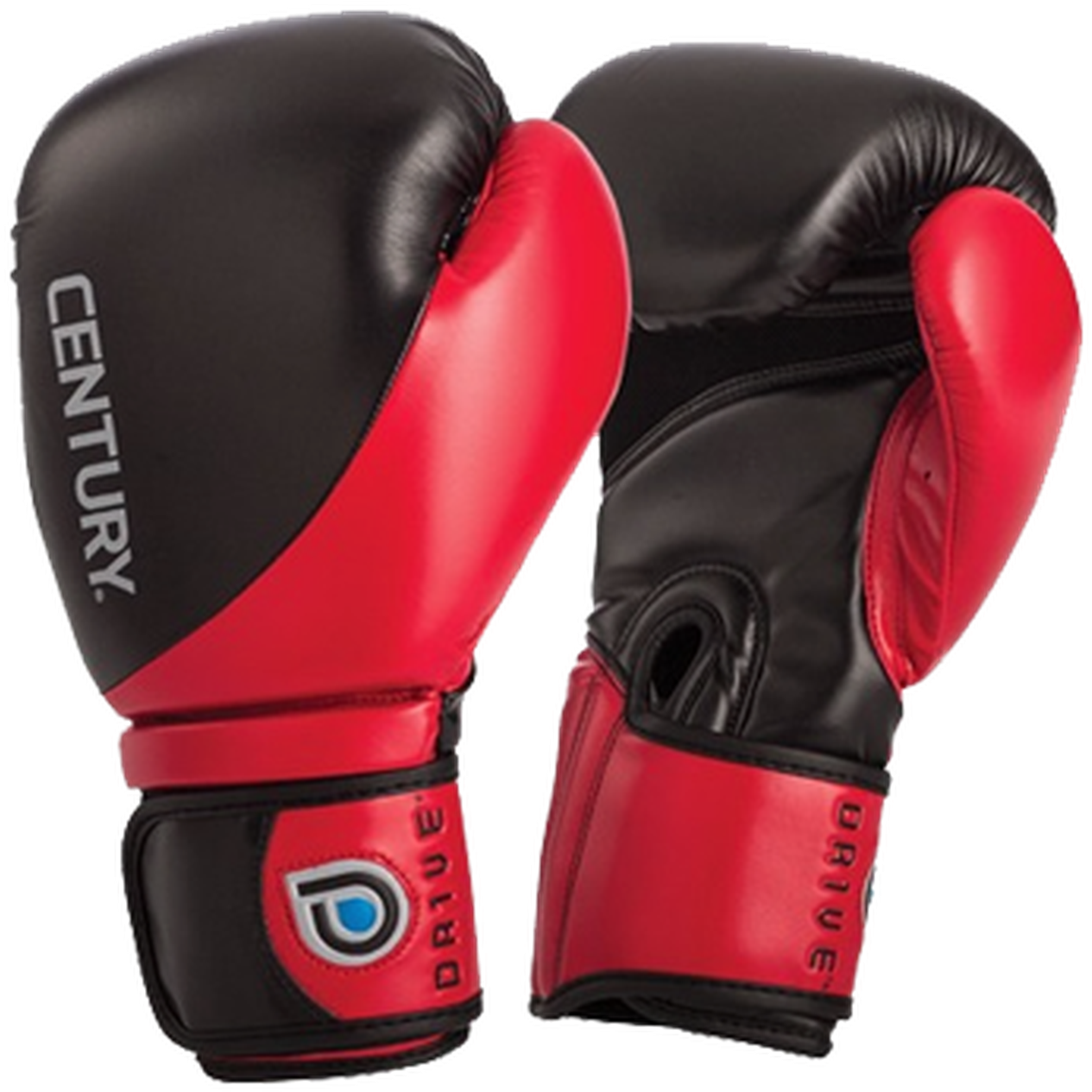 Redand Black Century Boxing Gloves PNG