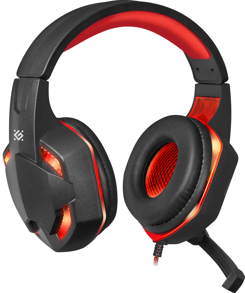 Download Redand Black Gaming Headset | Wallpapers.com