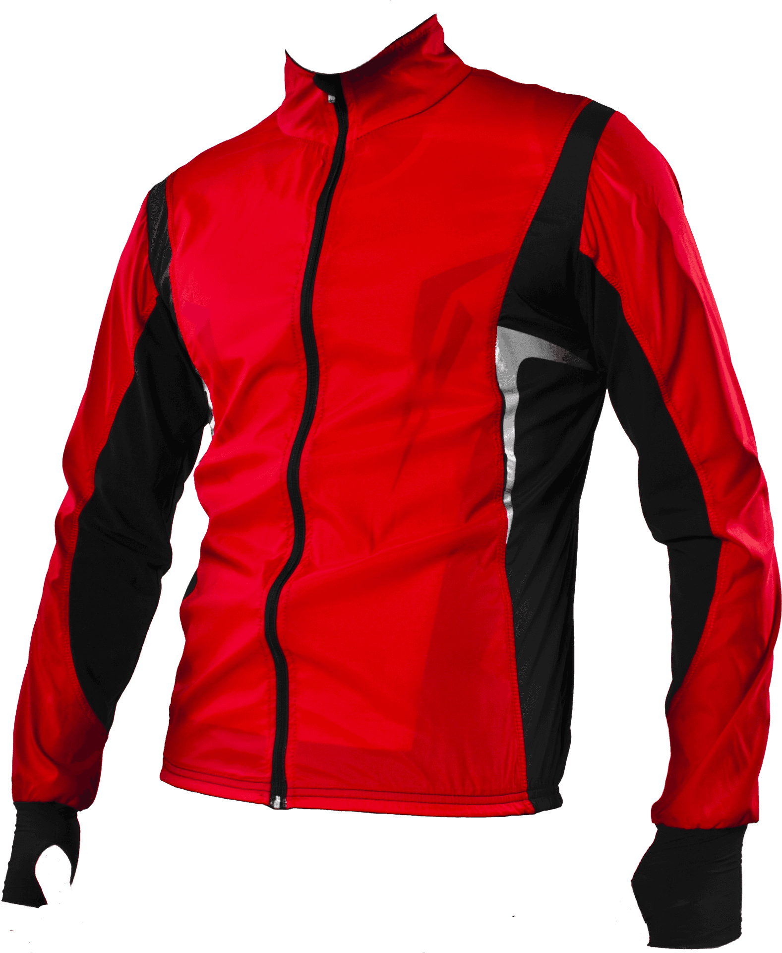 Redand Black Sports Jacket PNG