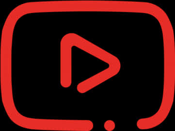 Redand Black Youtube Logo PNG