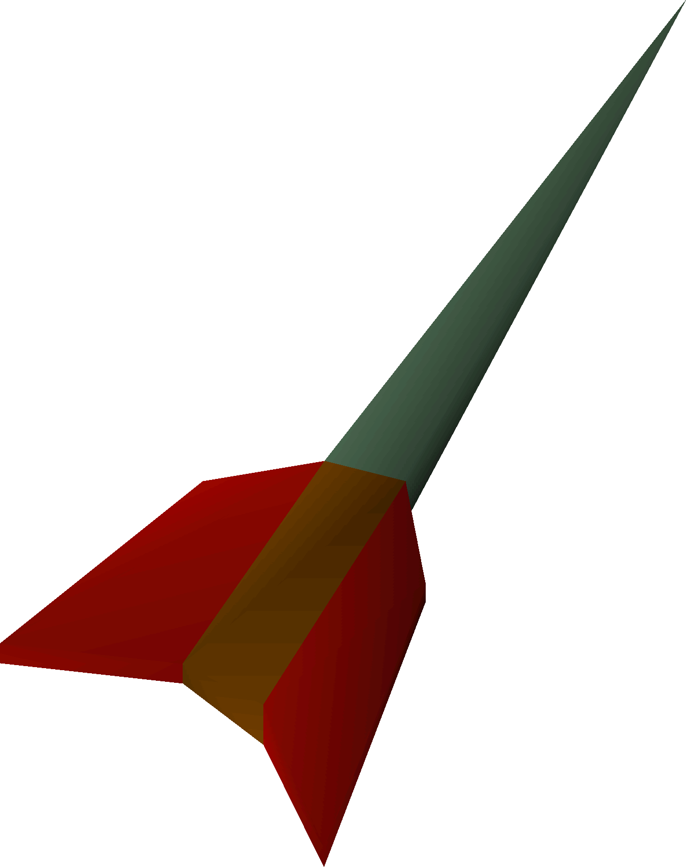 Redand Green Dart3 D Model.png PNG