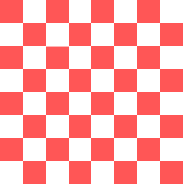 Redand White Checkered Pattern PNG