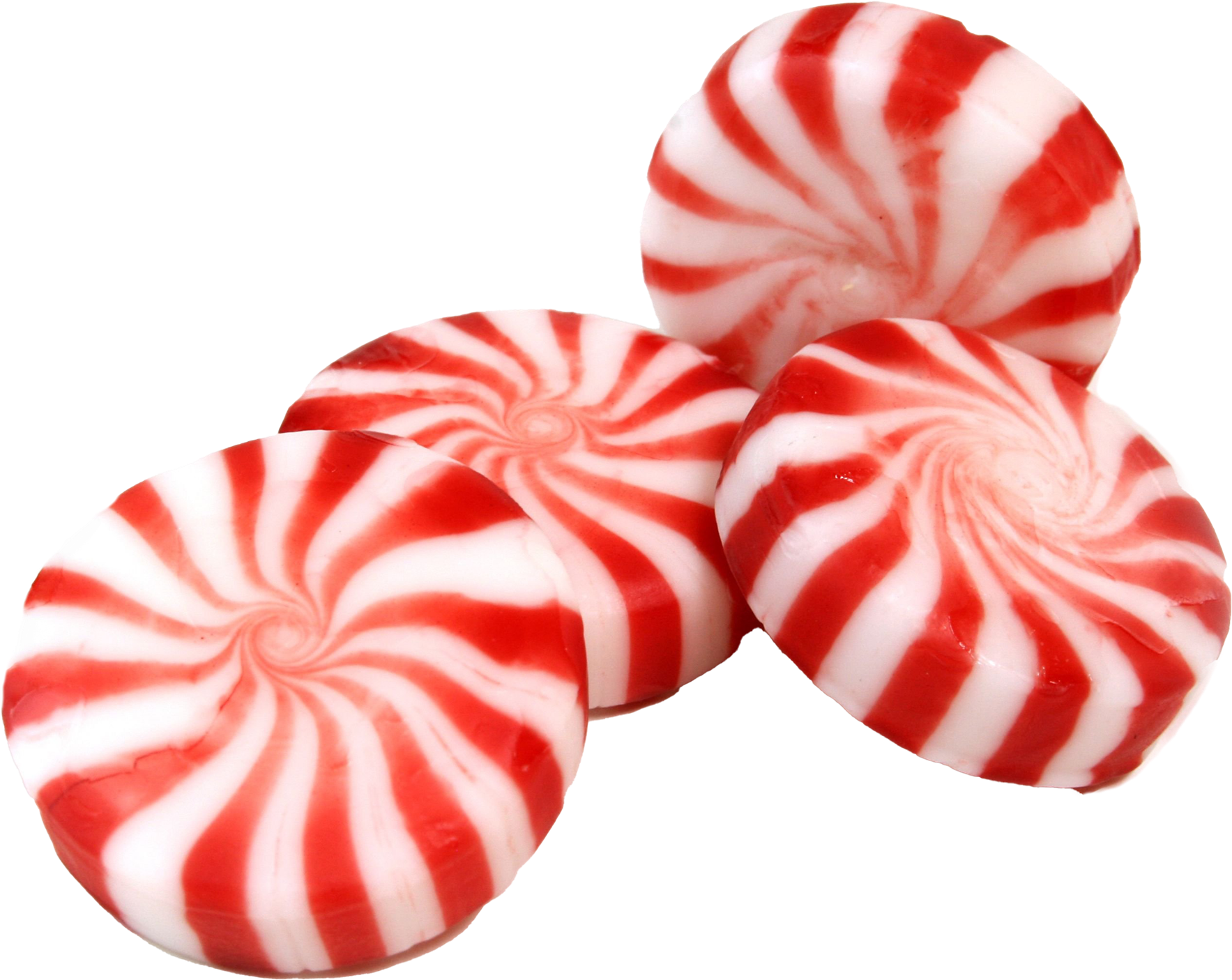 Redand White Peppermint Candies PNG