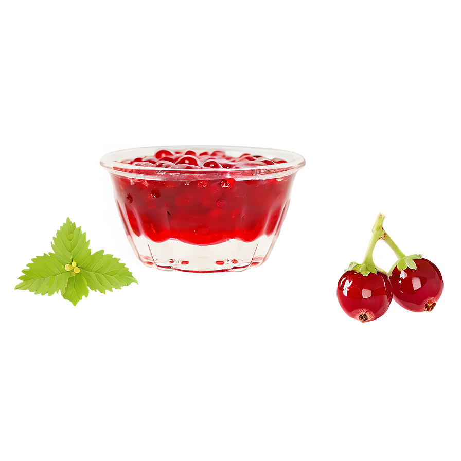 Redcurrant Jelly Png 06112024 PNG