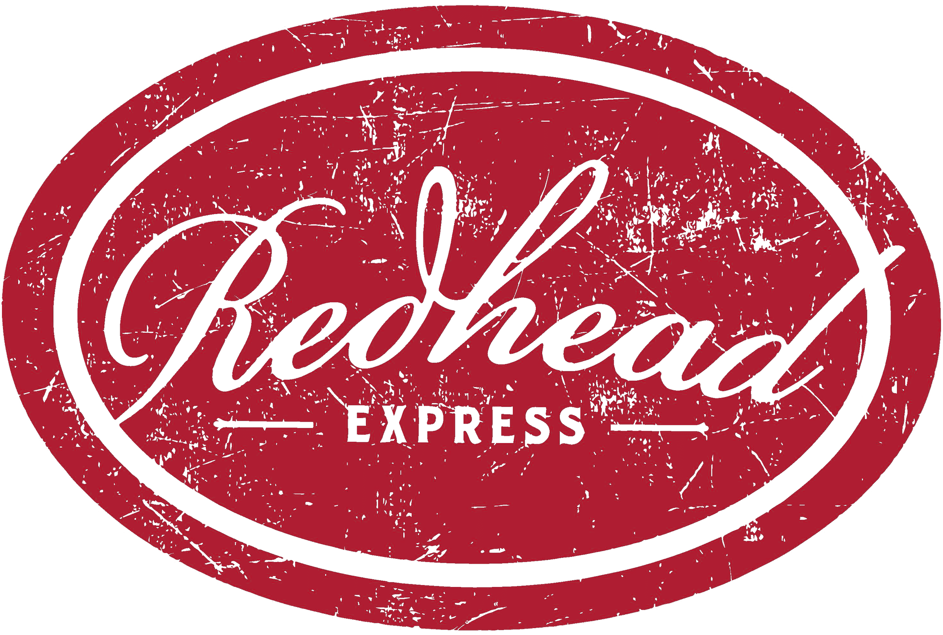 Redhead Express Vintage Logo PNG