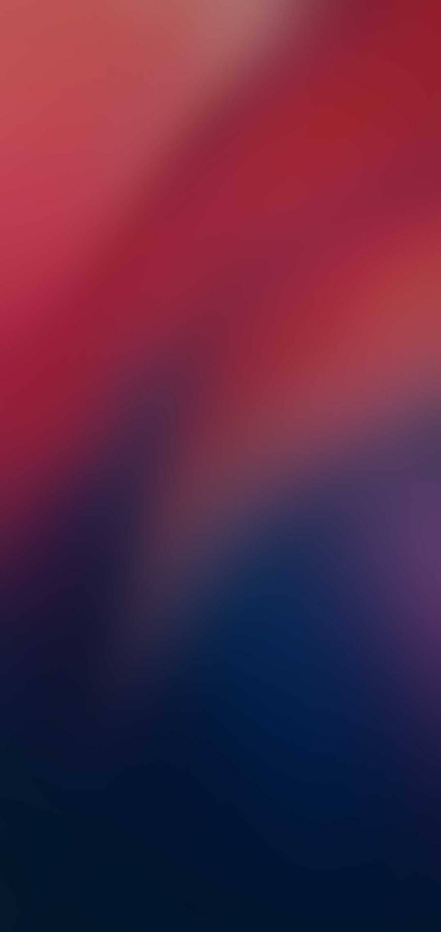 Redmi 9 Red Blue Gradient Blur Wallpaper