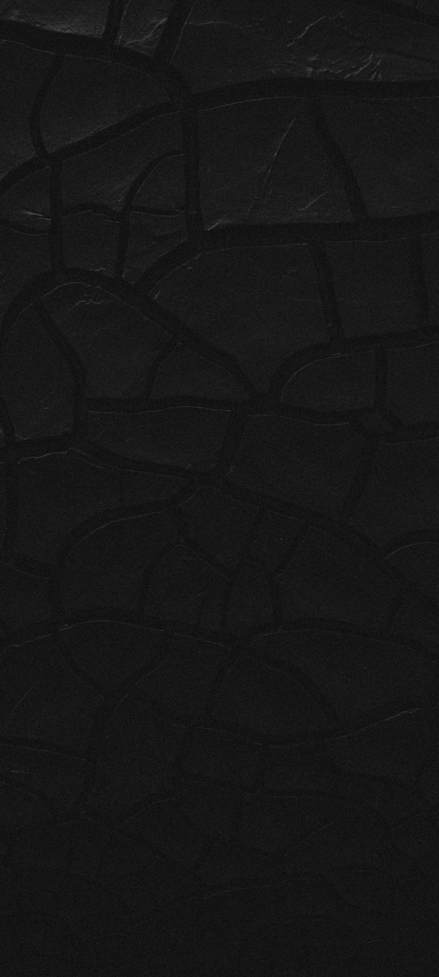 Redminote 10 - Rissige Schwarze Textur Wallpaper