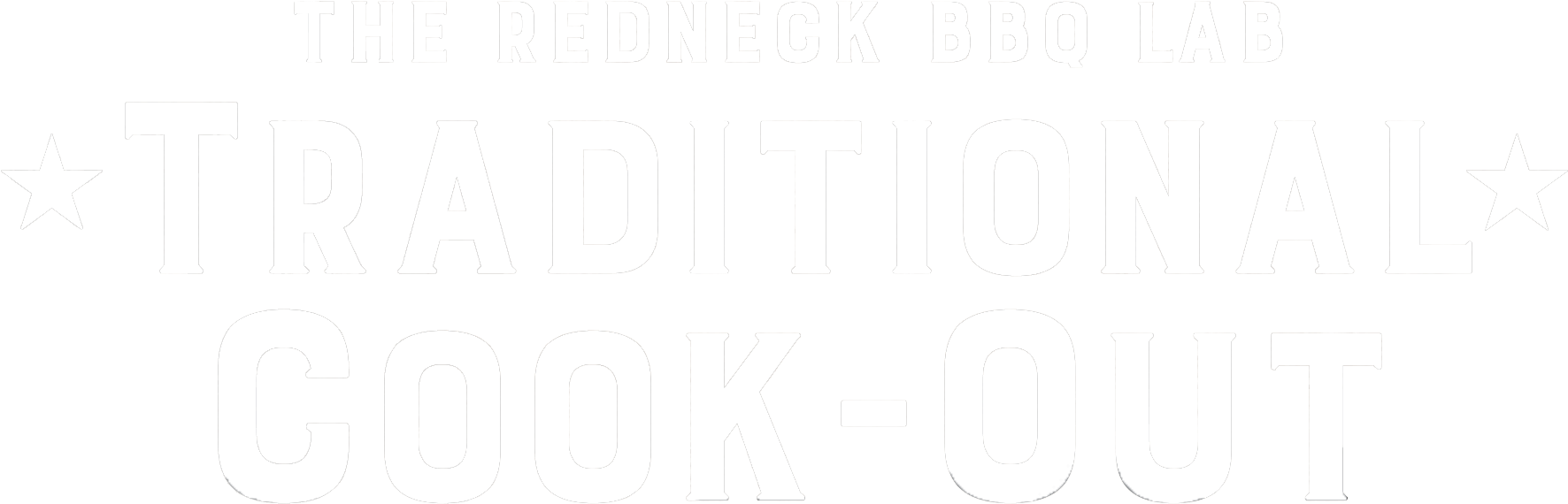 Redneck B B Q Lab Traditional Cookout Logo PNG