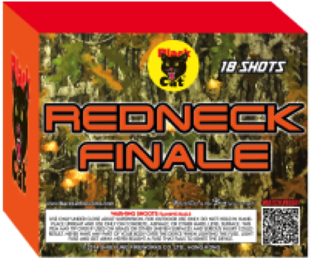 Redneck Finale Fireworks Packaging PNG