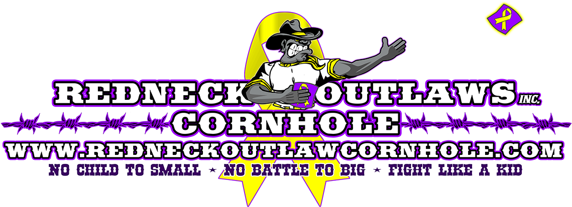 Redneck Outlaws Cornhole Logo PNG