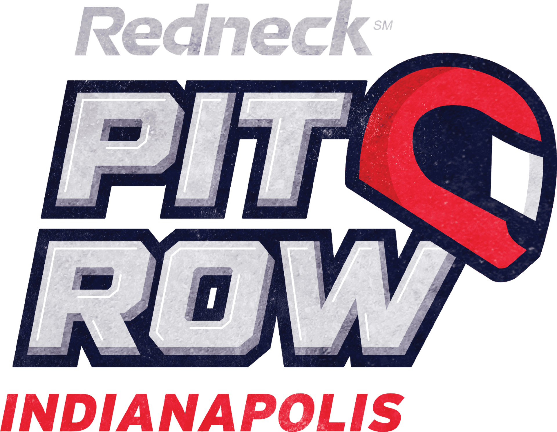 Redneck Pit Row Indianapolis Logo PNG