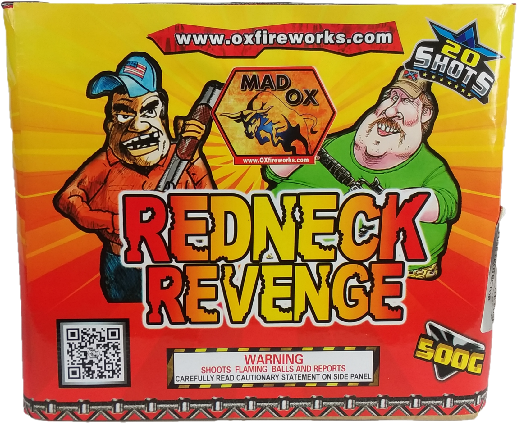 Redneck Revenge Fireworks Packaging PNG