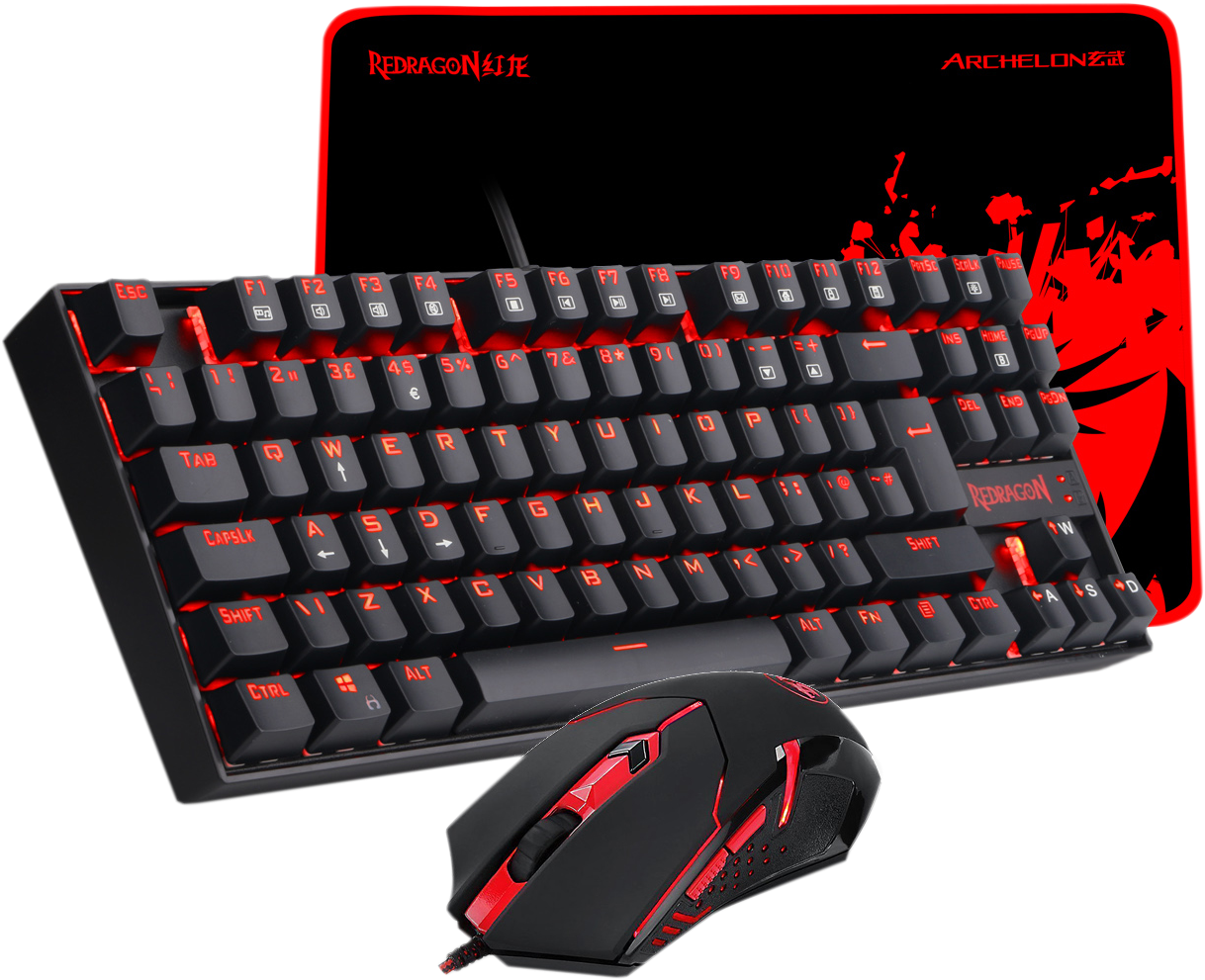 Redragon Keyboardand Mouse Combo PNG