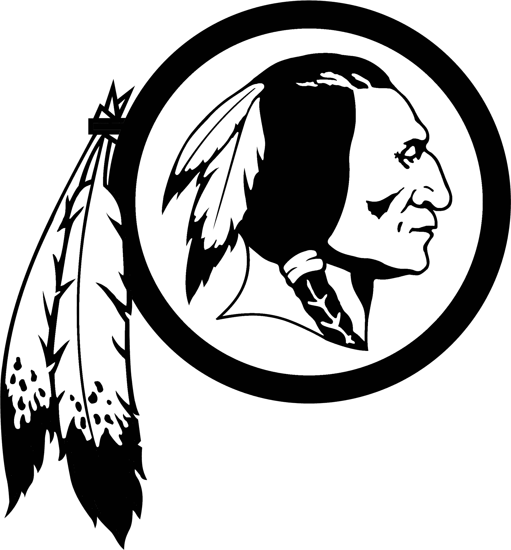 Download Redskins Logo Profile | Wallpapers.com