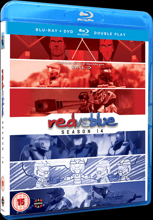 Redvs Blue Season14 Bluray Cover PNG