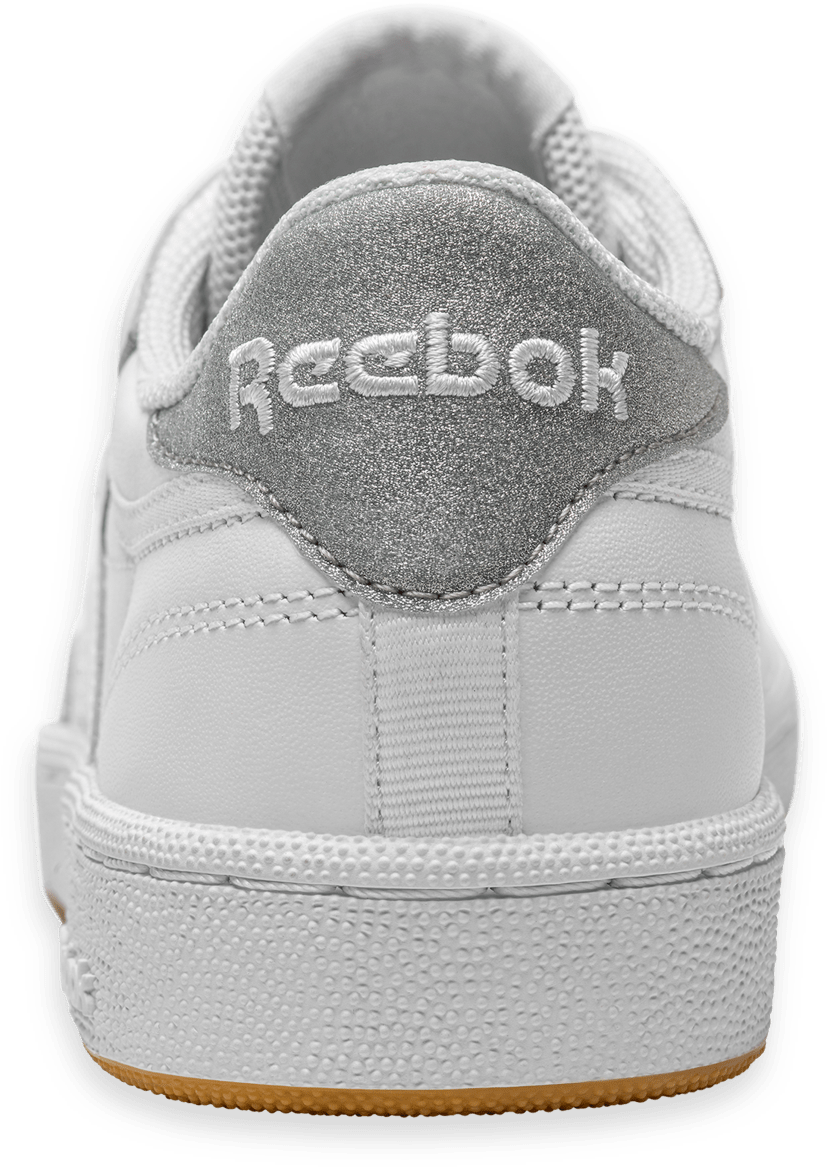 Reebok Classic Sneaker Heel View PNG