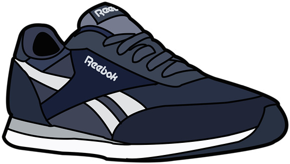 Reebok Classic Sneaker Illustration PNG