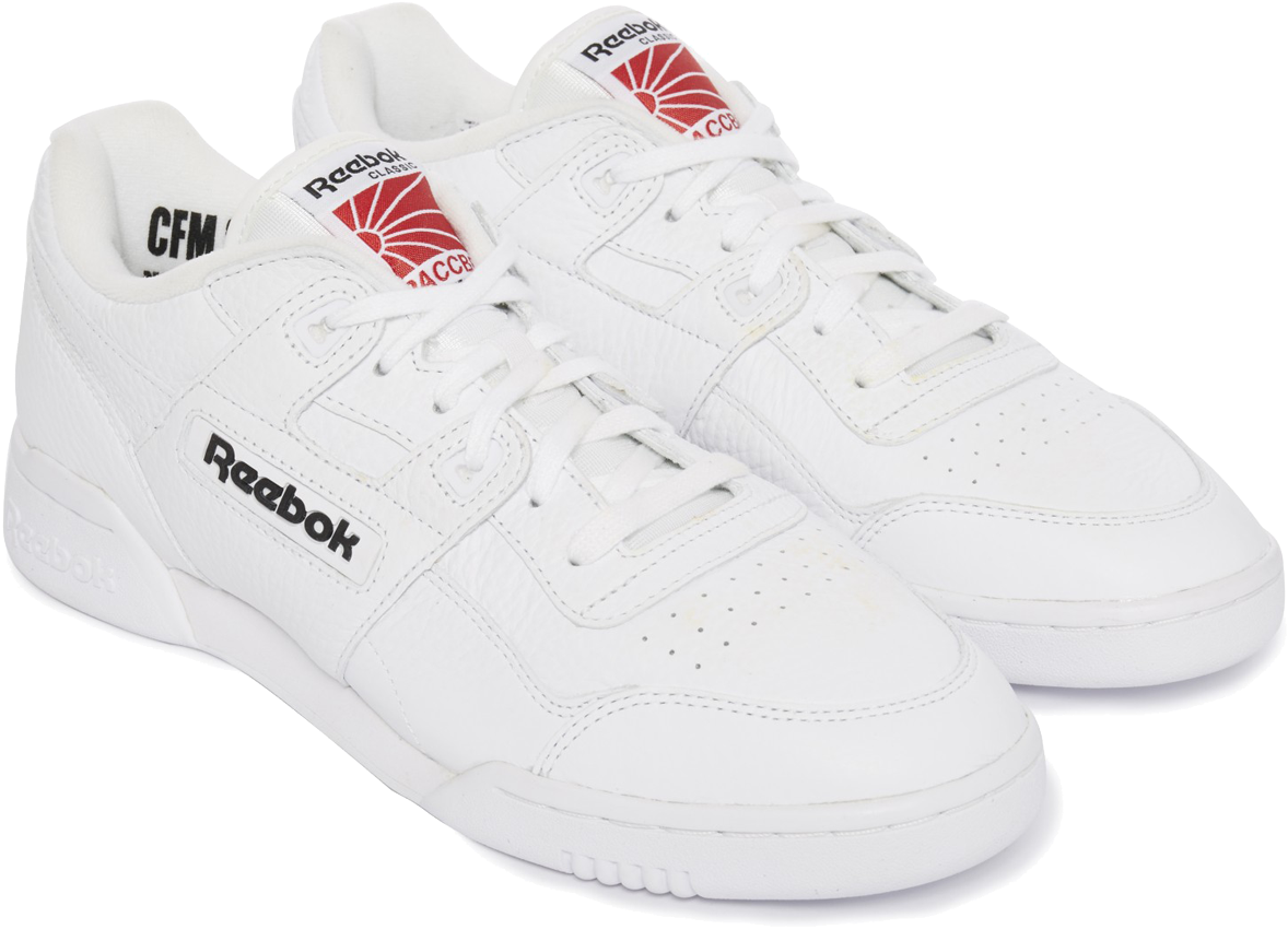 Reebok Classic White Sneakers PNG