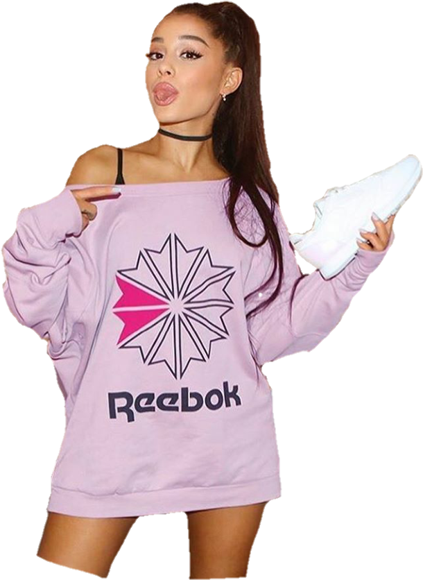 Reebok Promotionwith Celebrity PNG