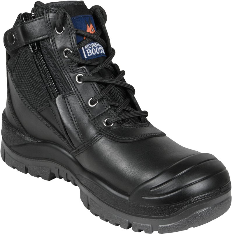 Reebok Work Boot Side View PNG