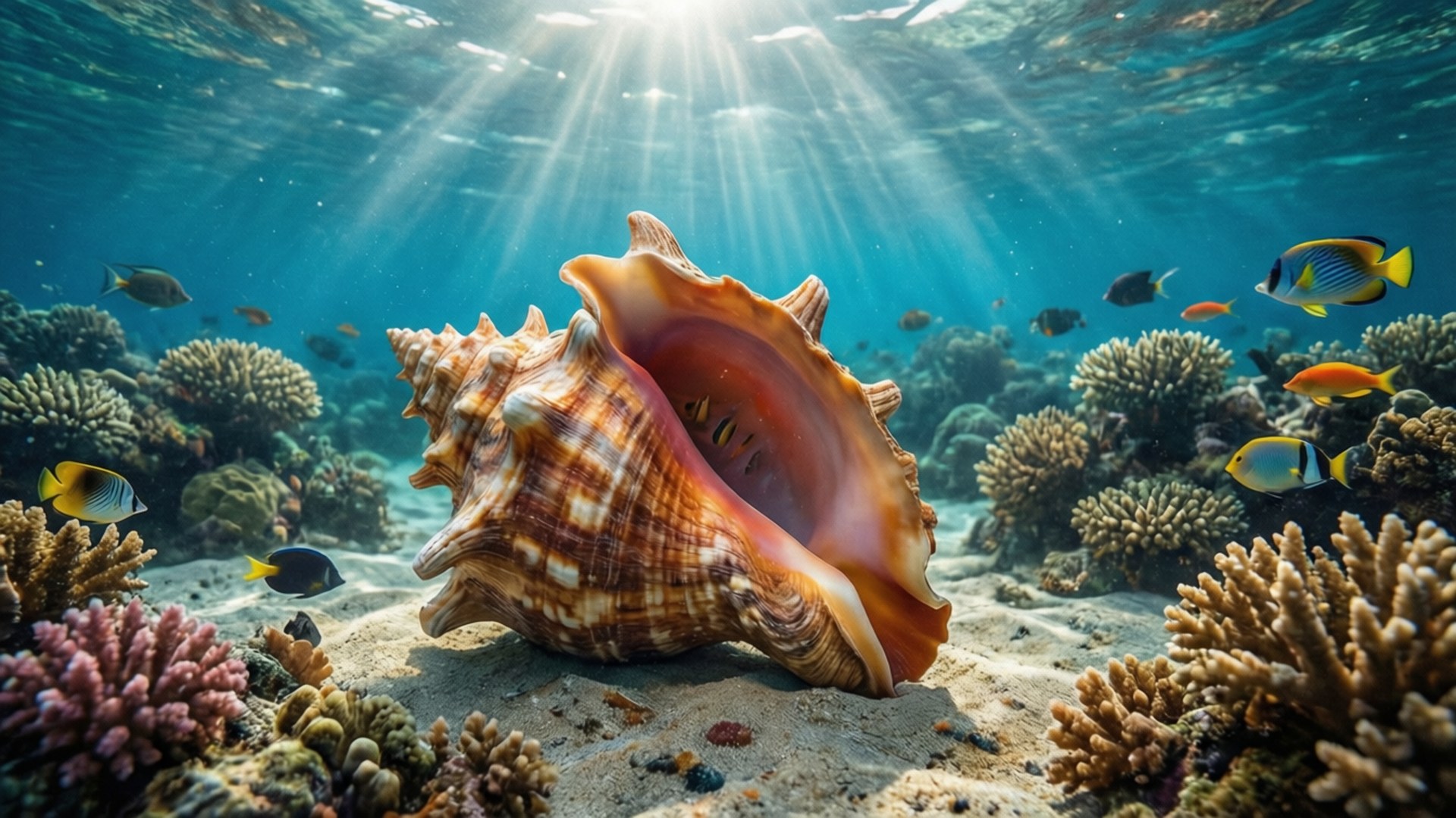 Reef Treasure Bakgrunner