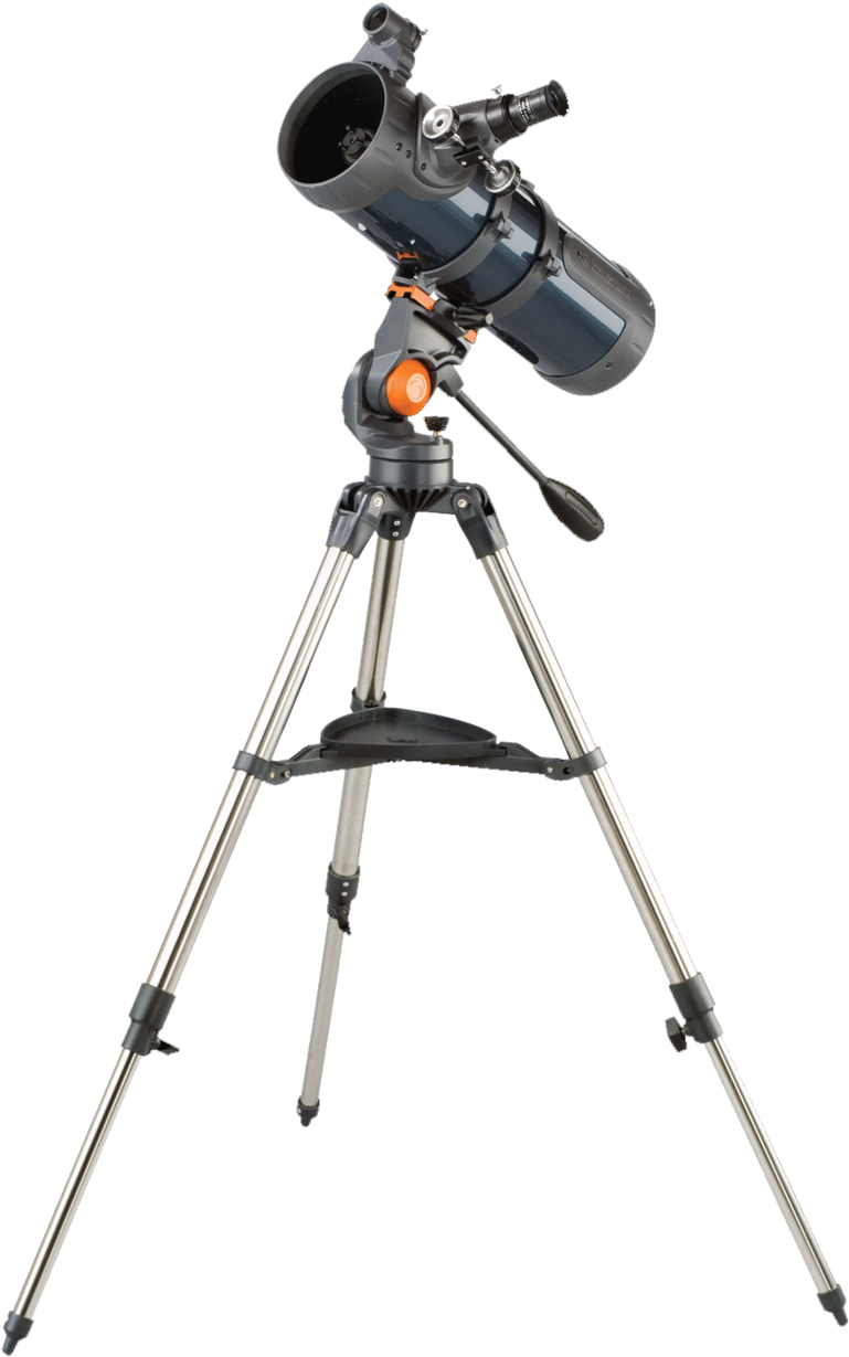 Reflecting Telescopeon Tripod PNG