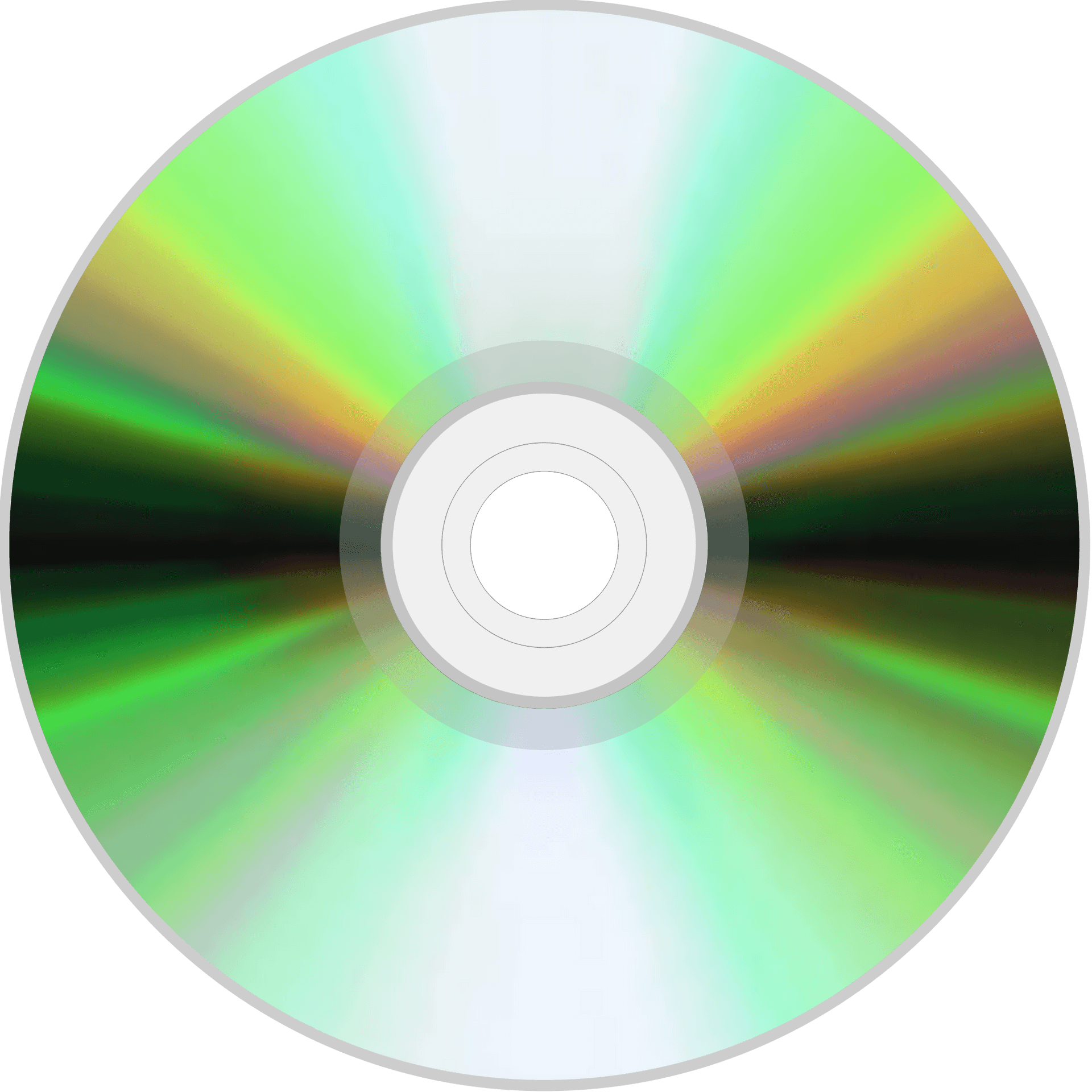 Reflective Compact Disc PNG