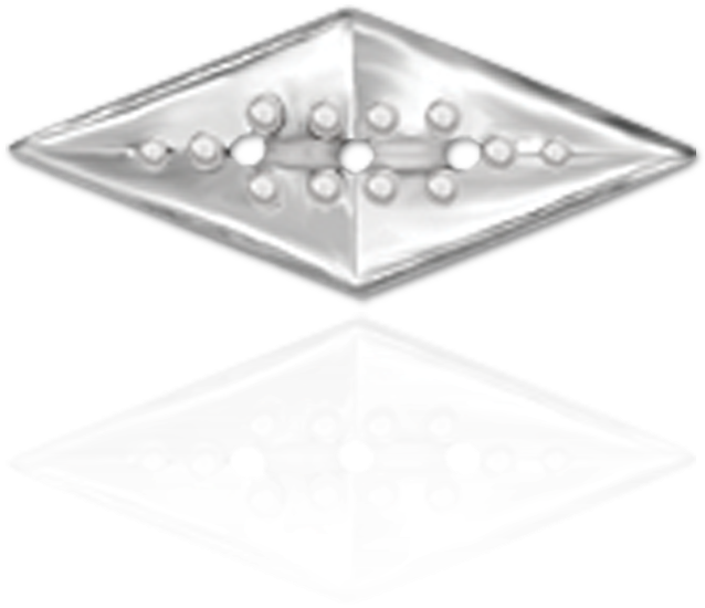 Reflective Diamond Shape Design PNG