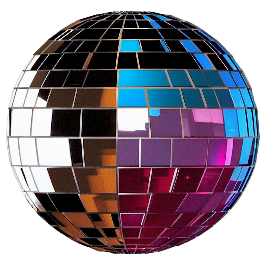 Download Reflective Disco Ball Colorful Lights | Wallpapers.com