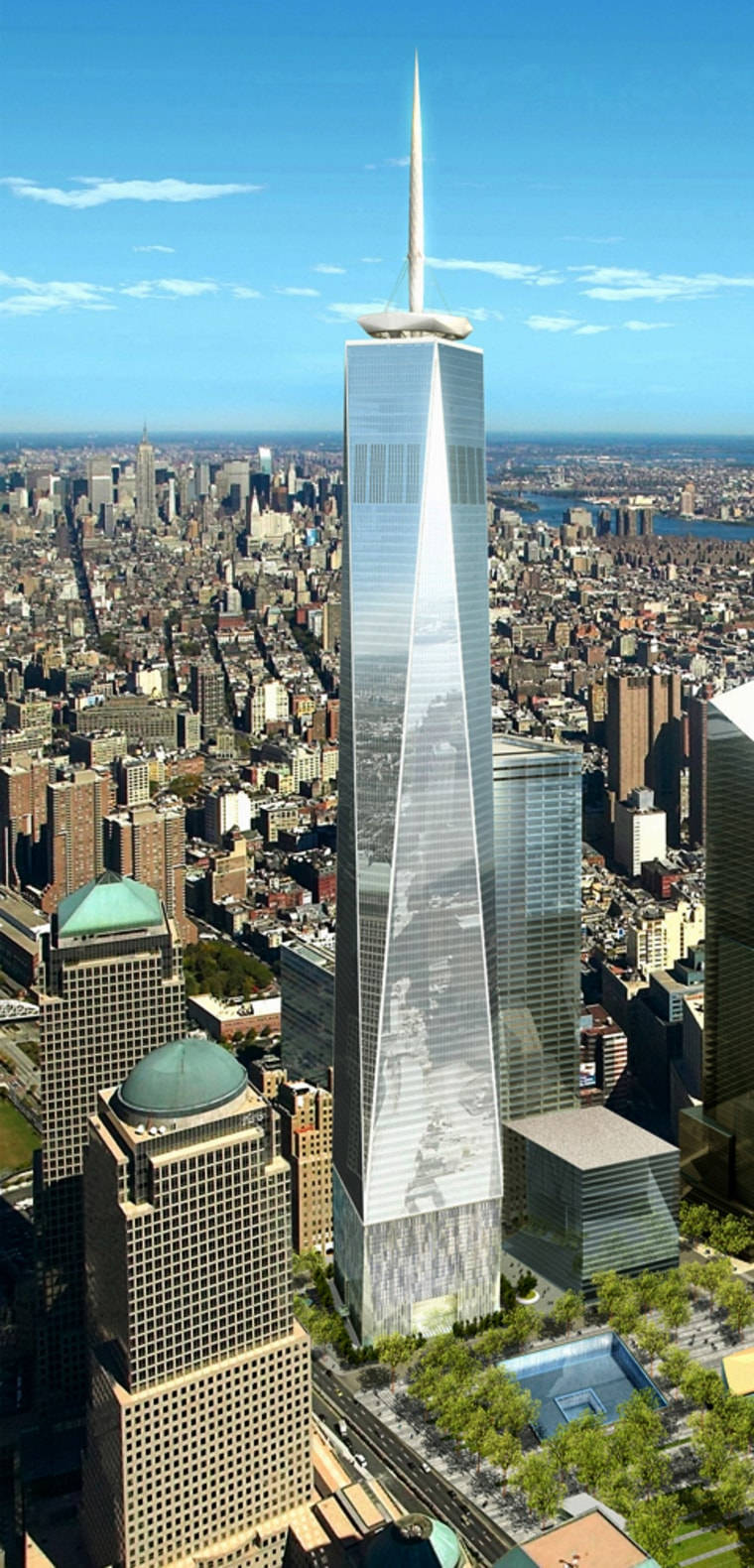 Reflective One World Trade Center Wallpaper