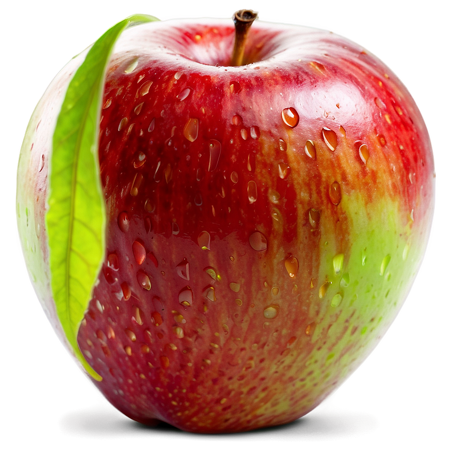 Refreshing Red Apple Png 06272024 PNG