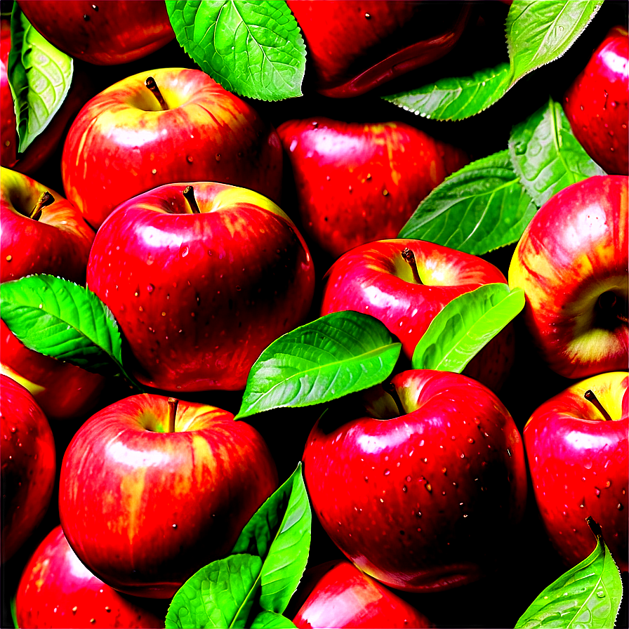 Refreshing Red Apple Png Urt PNG