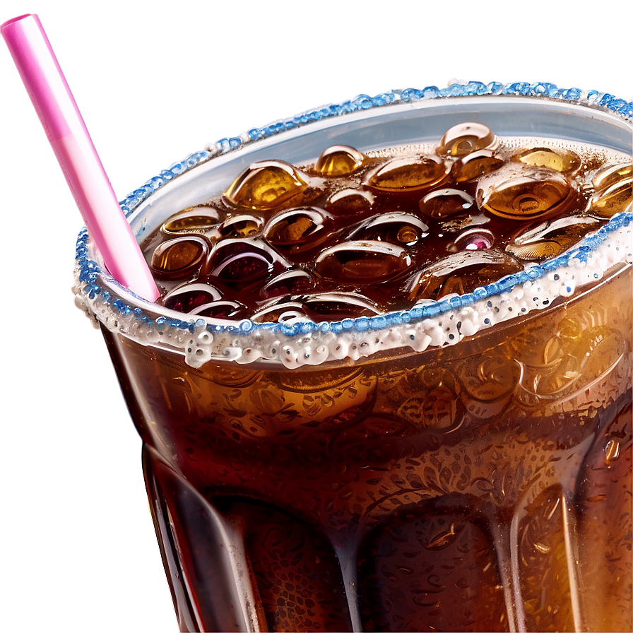 Refreshing Root Beer Slushie Png Hhi PNG